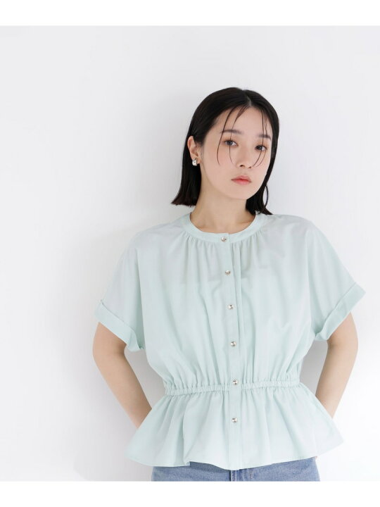 楽天市場】＜ちょうど,いい服＞きゅっとふわっと.全部盛りブラウス