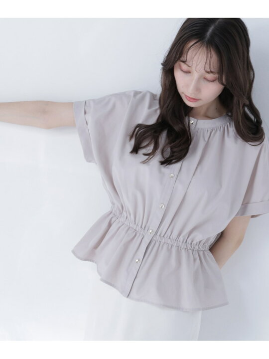 楽天市場】＜ちょうど,いい服＞きゅっとふわっと.全部盛りブラウス ナチュラルビューティーベーシック 【ちょうど、いい服】きゅっとふわっとブラウス