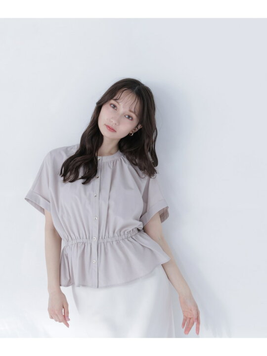 楽天市場】＜ちょうど,いい服＞きゅっとふわっと.全部盛りブラウス 