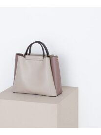 2wayバーハンドルトートバッグ NATURAL BEAUTY BASIC ナチュラルビューティベーシック バッグ トートバッグ グレー ベージュ ブラック【先行予約】*【送料無料】[Rakuten Fashion]