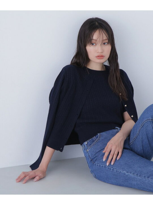 NATURAL BEAUTY BASIC アンサンブル ブラウス 】3シーズン無敵 