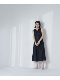 【SALE／30%OFF】ベルテッドトレンチジャンスカ NATURAL BEAUTY BASIC ナチュラルビューティベーシック ワンピース・ドレス ワンピース ネイビー ベージュ【RBA_E】【送料無料】[Rakuten Fashion]