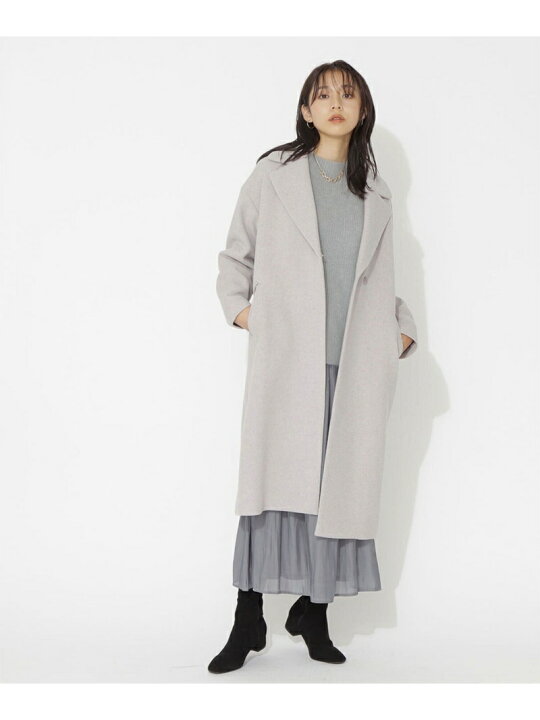 楽天市場 Sale 50 Off Jet Lightオーバーチェスターコート Natural Beauty Basic ナチュラルビューティベーシック コート ジャケット ロングコート グレー ブラウン グリーン Rba E 送料無料 Rakuten Fashion Natural Beauty Basic