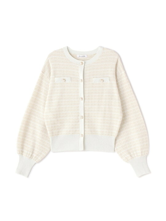 楽天市場】【SALE／30%OFF】スプリングツイードニットカーディガン 