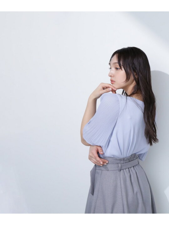 楽天市場】【SALE／10%OFF】フレアスリーブ楊柳ブラウス NATURAL 