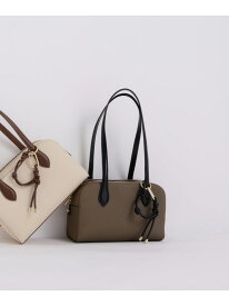 チャームデコラキャンバスボストンバッグ NATURAL BEAUTY BASIC ナチュラルビューティベーシック バッグ ボストンバッグ カーキグリーン【送料無料】[Rakuten Fashion]
