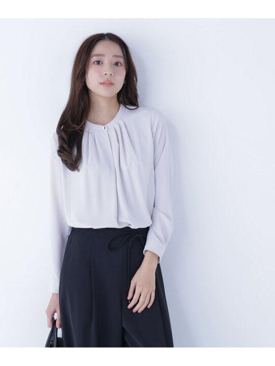 楽天市場】フロントタックブラウス NATURAL BEAUTY BASIC ナチュラル