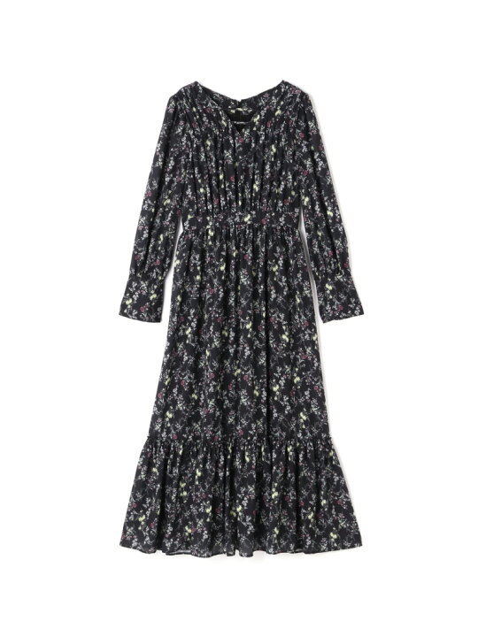 楽天市場】【SALE／60%OFF】ガーデンプリントギャザーワンピース  