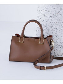 スクエアメタルトートバッグ NATURAL BEAUTY BASIC ナチュラルビューティベーシック バッグ トートバッグ ブラウン ブラック【送料無料】[Rakuten Fashion]