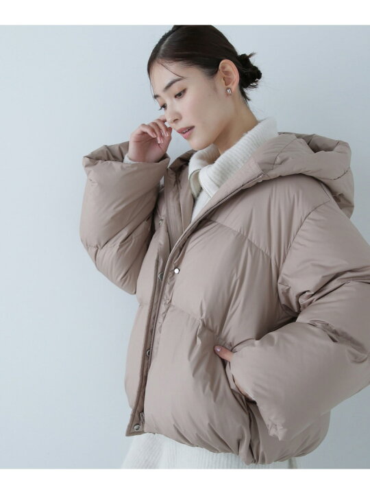 楽天市場】【SALE／30%OFF】ショートフードダウン (グリーンダウン使用 