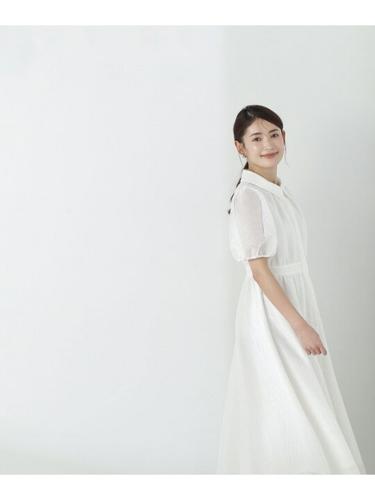 楽天市場】【SALE／10%OFF】メッシュシャツワンピース NATURAL BEAUTY 