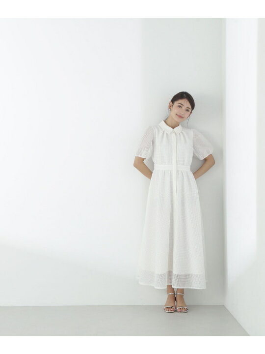 楽天市場】【SALE／10%OFF】メッシュシャツワンピース NATURAL BEAUTY 