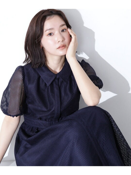 楽天市場】【SALE／10%OFF】メッシュシャツワンピース NATURAL BEAUTY  