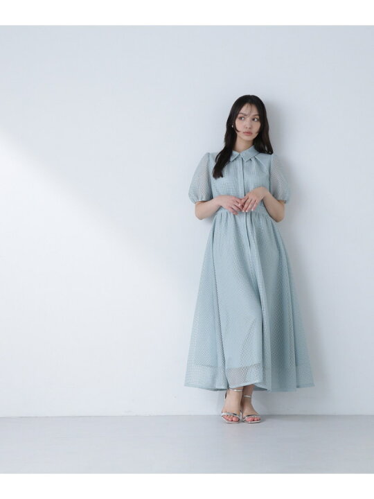 楽天市場】【SALE／10%OFF】メッシュシャツワンピース NATURAL BEAUTY  