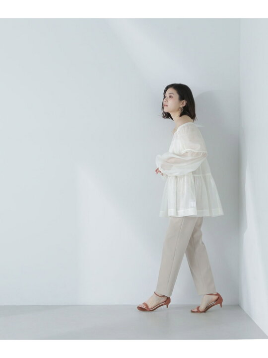 楽天市場】【SALE／60%OFF】シアーティアードチュニックブラウス 