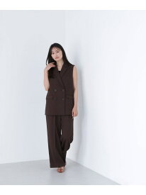 ドライタッチ SETUP パンツ NATURAL BEAUTY BASIC ナチュラルビューティベーシック パンツ その他のパンツ ベージュ【送料無料】[Rakuten Fashion]