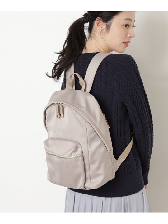 楽天市場】ラウンドジップPCリュック NATURAL BEAUTY BASIC ナチュラル 
