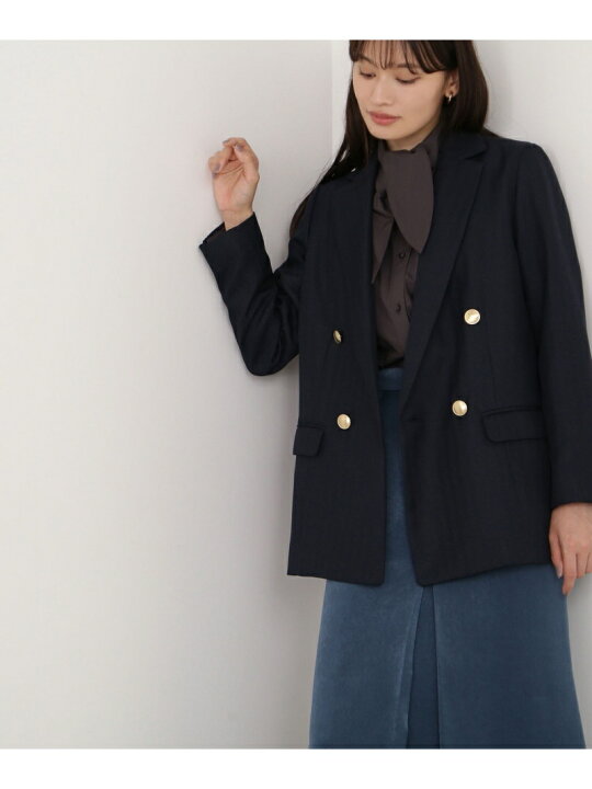 楽天市場】【SALE／10%OFF】ツィーディーダブルジャケット NATURAL 