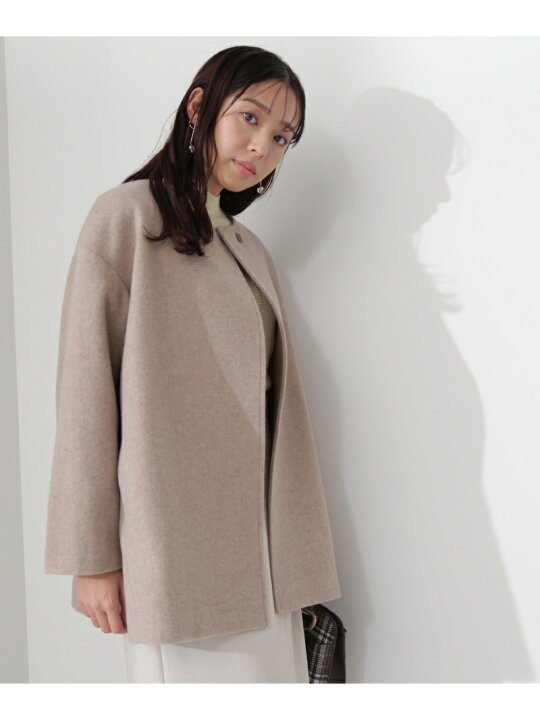 楽天市場】【SALE／50%OFF】カシミヤブレンドライトウールコート 