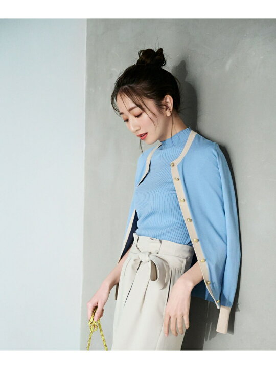 楽天市場】【SALE／30%OFF】バイカラーアンサンブルニット NATURAL 