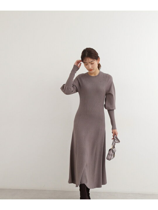 楽天市場】【SALE／30%OFF】マトンスリーブニットワンピース NATURAL 