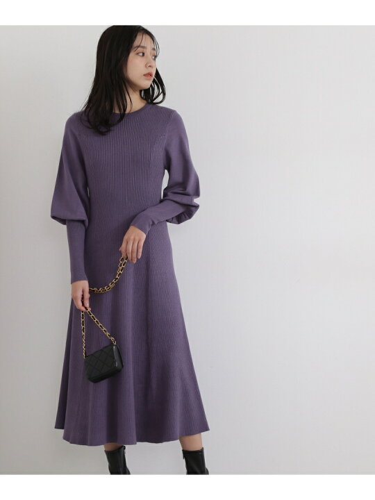 楽天市場】【SALE／30%OFF】マトンスリーブニットワンピース NATURAL 