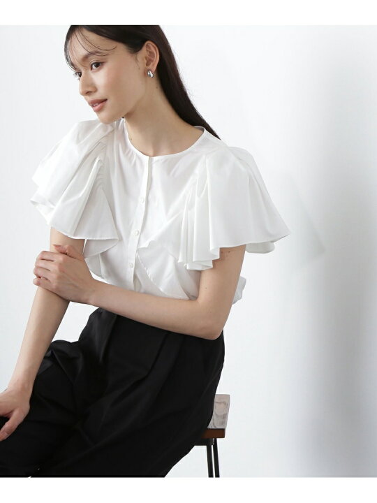 楽天市場】【SALE／50%OFF】ウィングスリーブシャツ NATURAL BEAUTY 