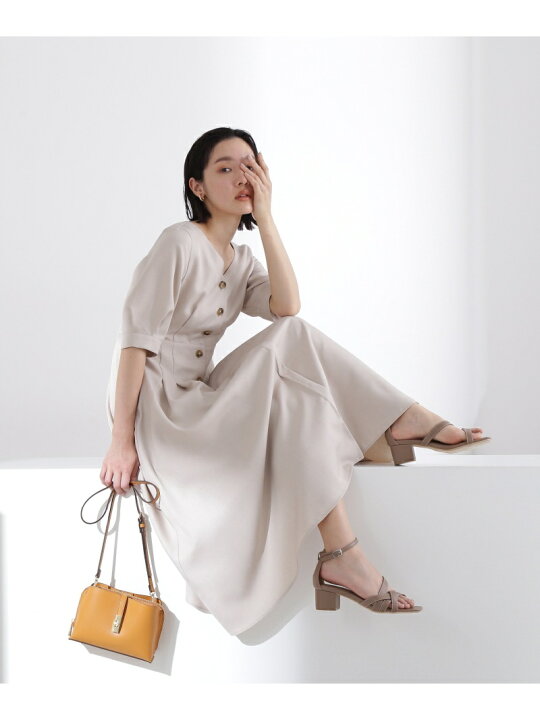 楽天市場】トレンチディテールワンピース NATURAL BEAUTY BASIC 