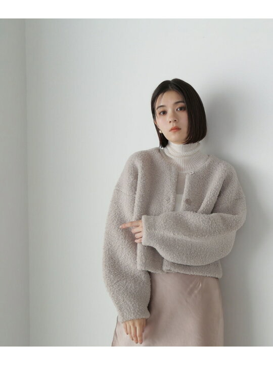楽天市場】【SALE／30%OFF】ボアコーディガン NATURAL BEAUTY BASIC 