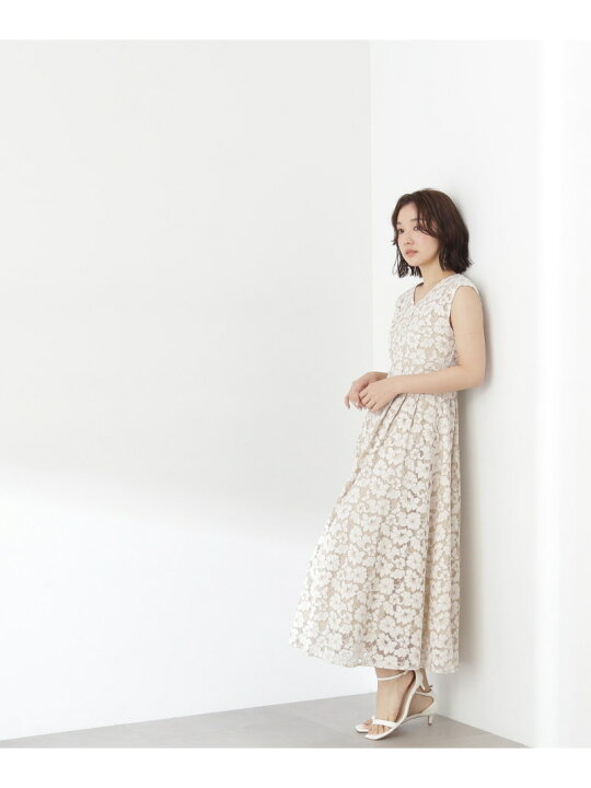 楽天市場】【SALE／10%OFF】レースフレアワンピース NATURAL BEAUTY 