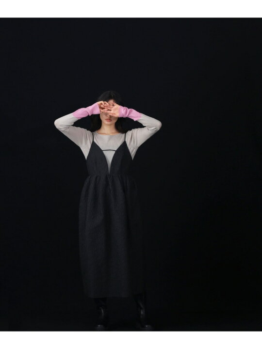 楽天市場】【SALE／50%OFF】ジャガードコクーンキャミワンピース  