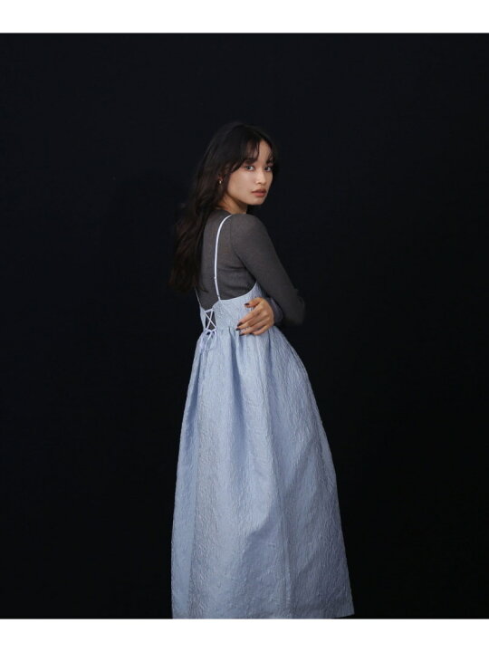 楽天市場】【SALE／50%OFF】ジャガードコクーンキャミワンピース  