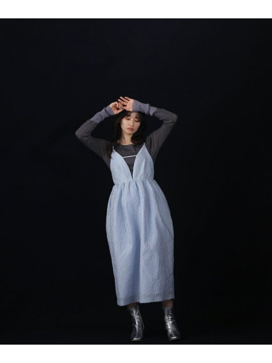 楽天市場】【SALE／50%OFF】ジャガードコクーンキャミワンピース  