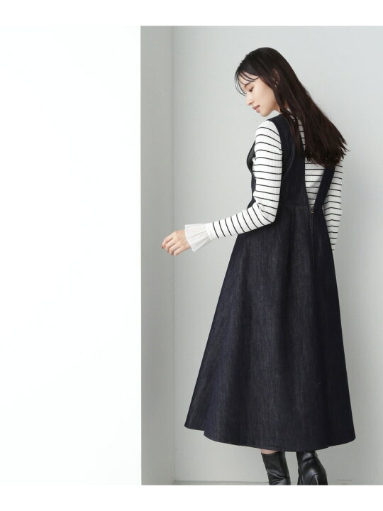 楽天市場】【SALE／30%OFF】デニムライクシリーズ ジャンパースカート 