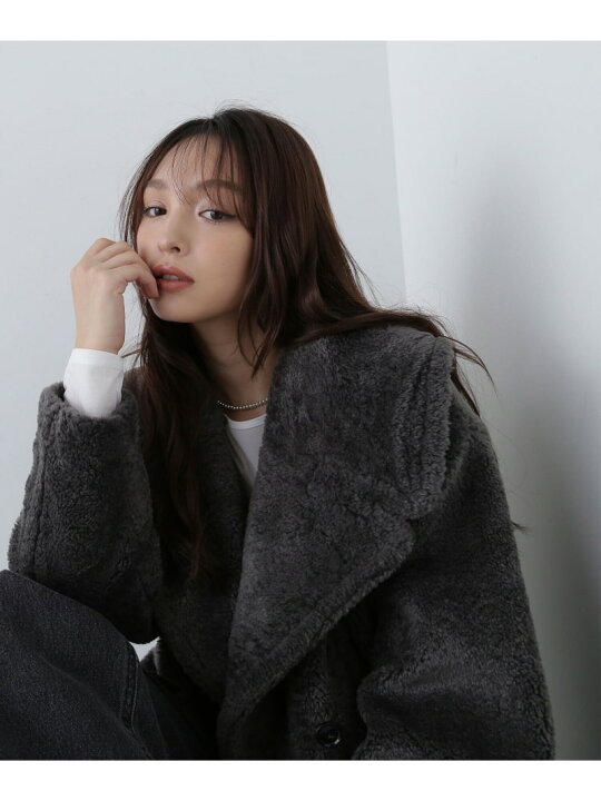 楽天市場】【SALE／10%OFF】ショートボアブルゾン 24AW NATURAL BEAUTY 