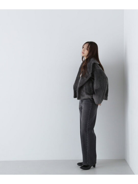 楽天市場】【SALE／10%OFF】ショートボアブルゾン 24AW NATURAL BEAUTY 
