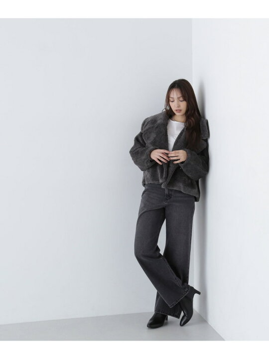 楽天市場】【SALE／10%OFF】ショートボアブルゾン 24AW NATURAL BEAUTY 