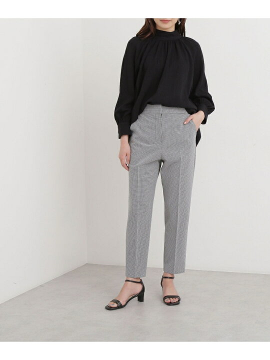 楽天市場】【SALE／30%OFF】ギンガムクロップドパンツ NATURAL BEAUTY  