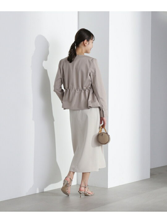 楽天市場】【SALE／50%OFF】ノーカラーブルゾン NATURAL BEAUTY BASIC  