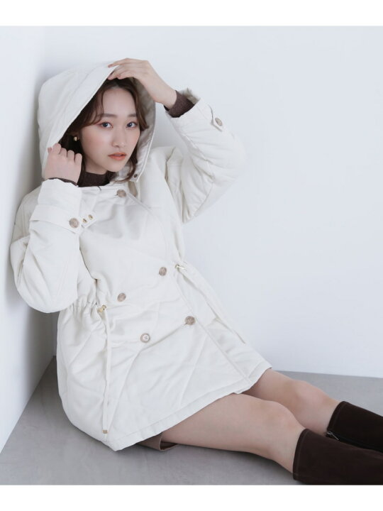 楽天市場】【SALE／30%OFF】2wayダイヤキルティングブルゾン NATURAL 