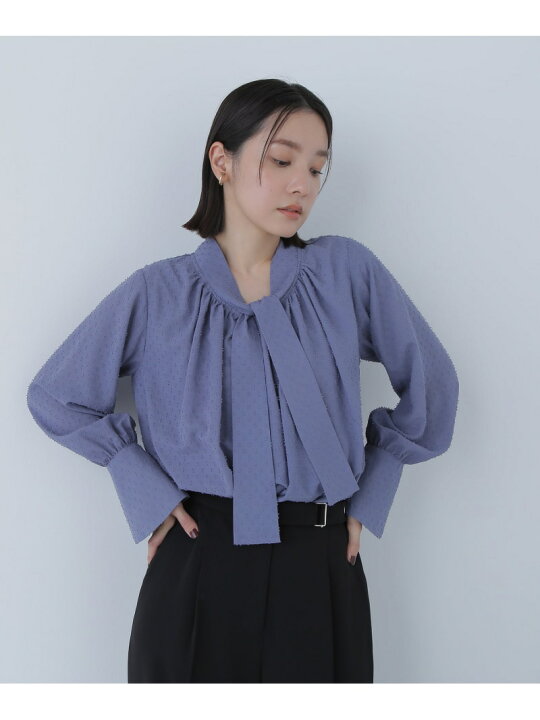 楽天市場】【SALE／30%OFF】カットドビーボウブラウス NATURAL BEAUTY 
