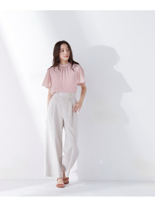 楽天市場】楊柳フレアスリーブブラウス NATURAL BEAUTY BASIC 
