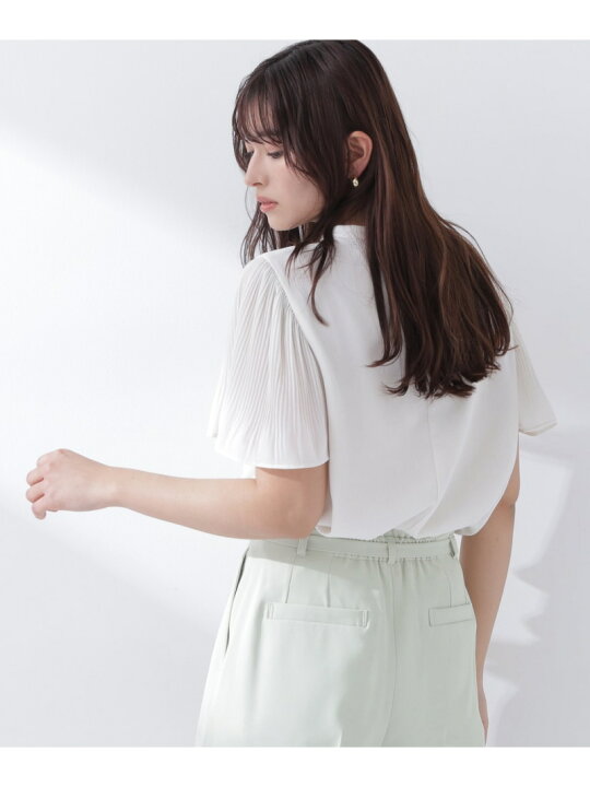 楽天市場】楊柳フレアスリーブブラウス NATURAL BEAUTY BASIC 