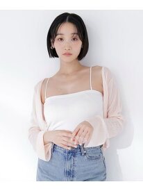カップ付インナーシリーズ ベアトップ NATURAL BEAUTY BASIC ナチュラルビューティベーシック トップス カットソー・Tシャツ ホワイト ブラック【先行予約】*【送料無料】[Rakuten Fashion]