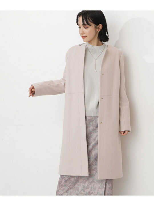 楽天市場】【SALE／30%OFF】ツイーディーノーカラーコート NATURAL 