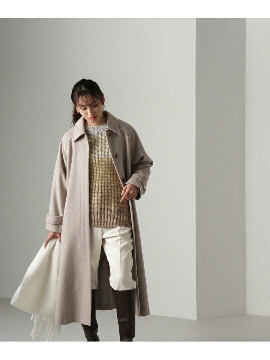 楽天市場】【SALE／50%OFF】ウールステンカラーコート NATURAL BEAUTY 