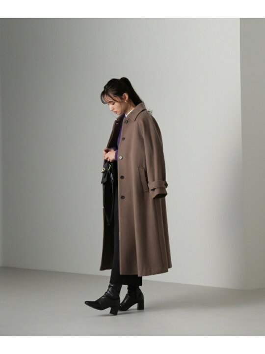 楽天市場】【SALE／50%OFF】ウールステンカラーコート NATURAL BEAUTY 