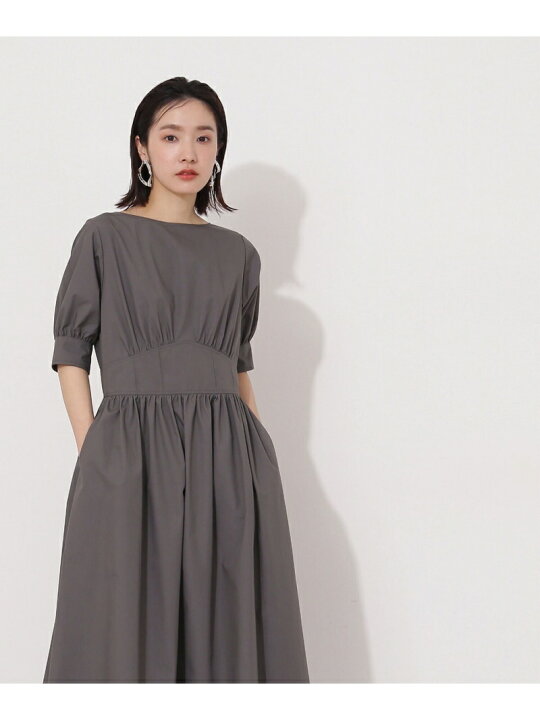 楽天市場】【SALE／10%OFF】[洗える]ウエストマークギャザーワンピース 