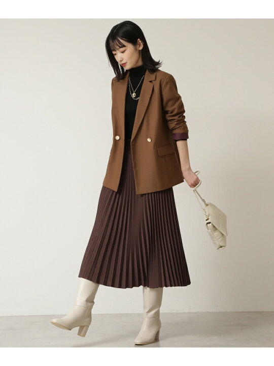 楽天市場】【SALE／30%OFF】ウーステッドライクプリーツスカート 