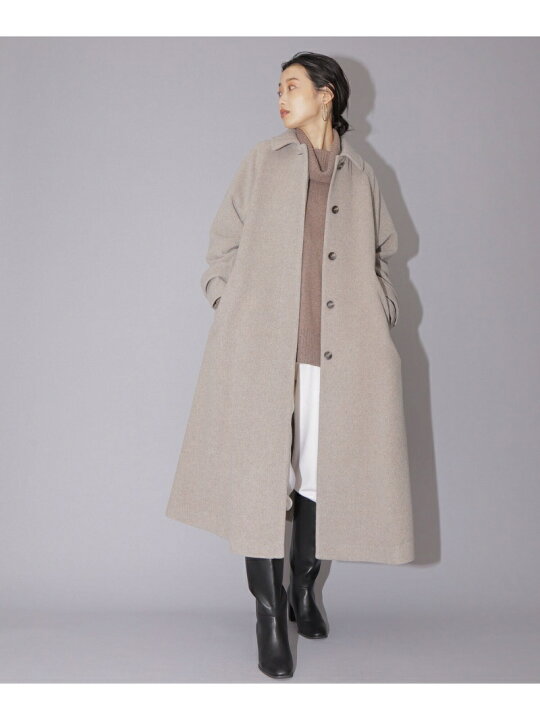 楽天市場】ボリュームAラインコート NATURAL BEAUTY BASIC ナチュラル 